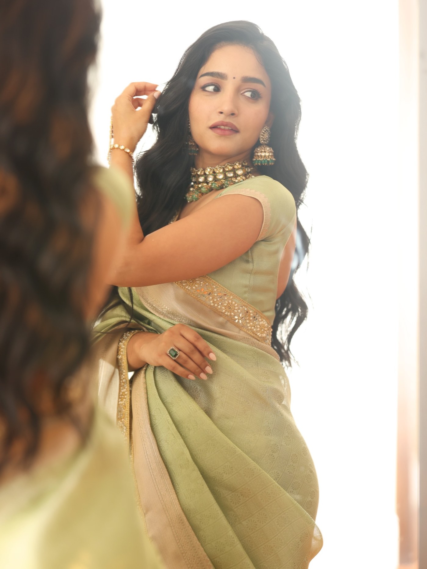 Elegance Defined: Vishakha Dhiman’s Timeless Style and Radiant Charm