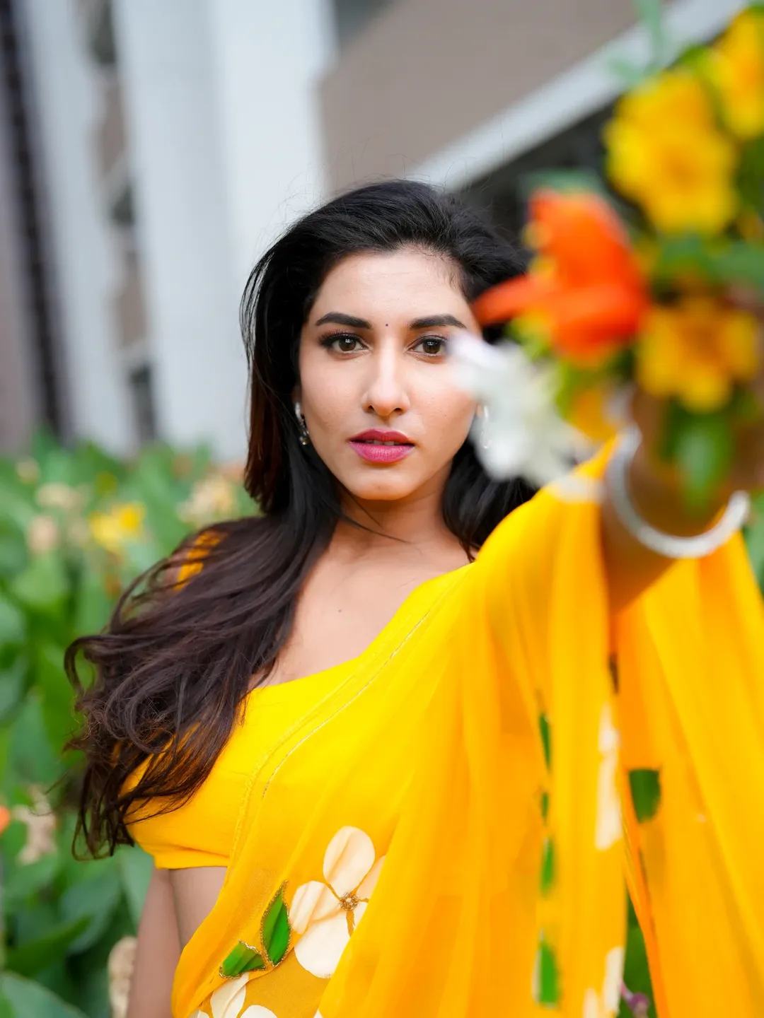 Vishnupriya Bhimeneni Steals Hearts in Stunning Festive Glamour
