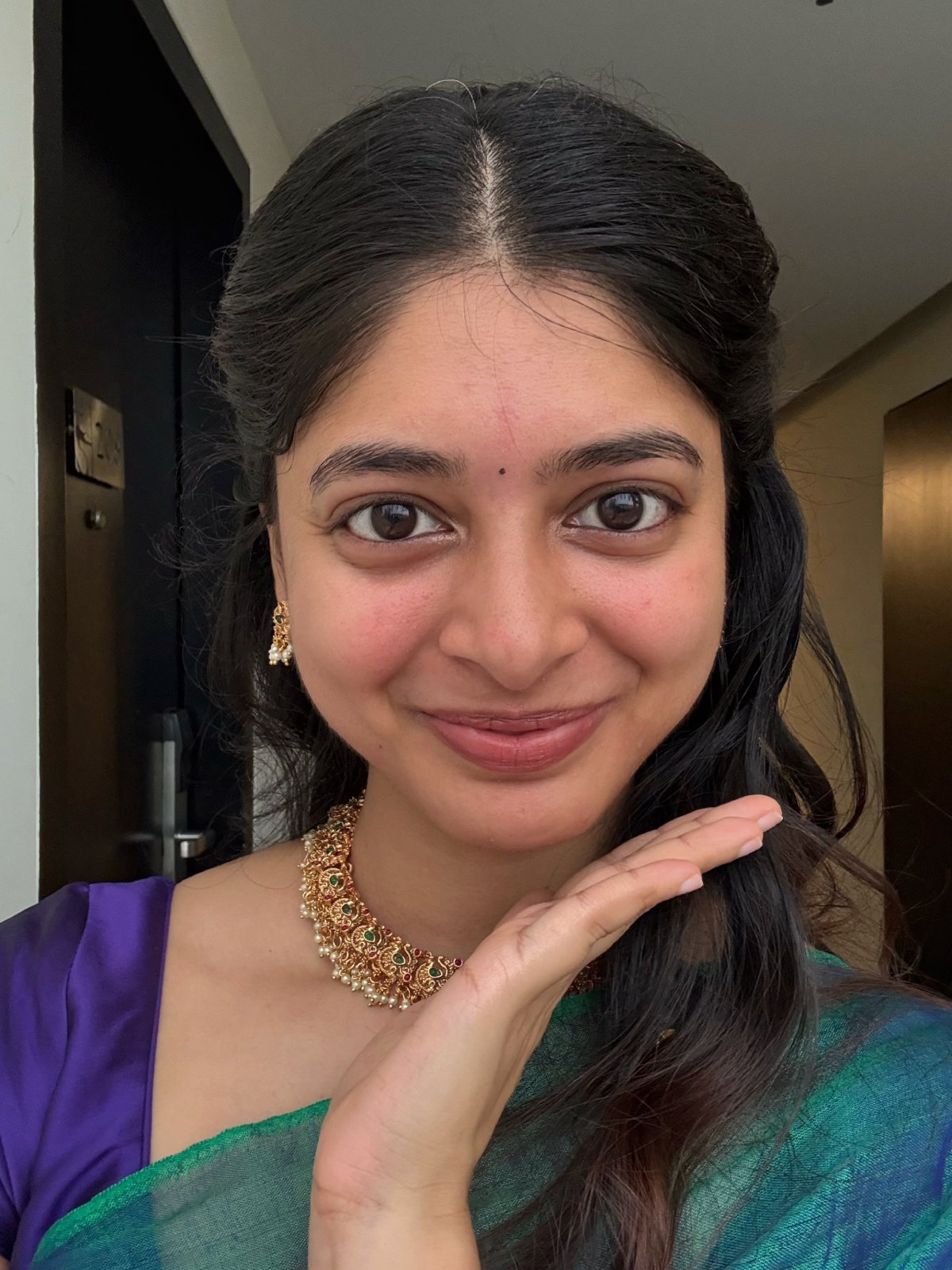 Yashashree’s Radiant Charm: From Regal Sarees to Chic Casual Looks!