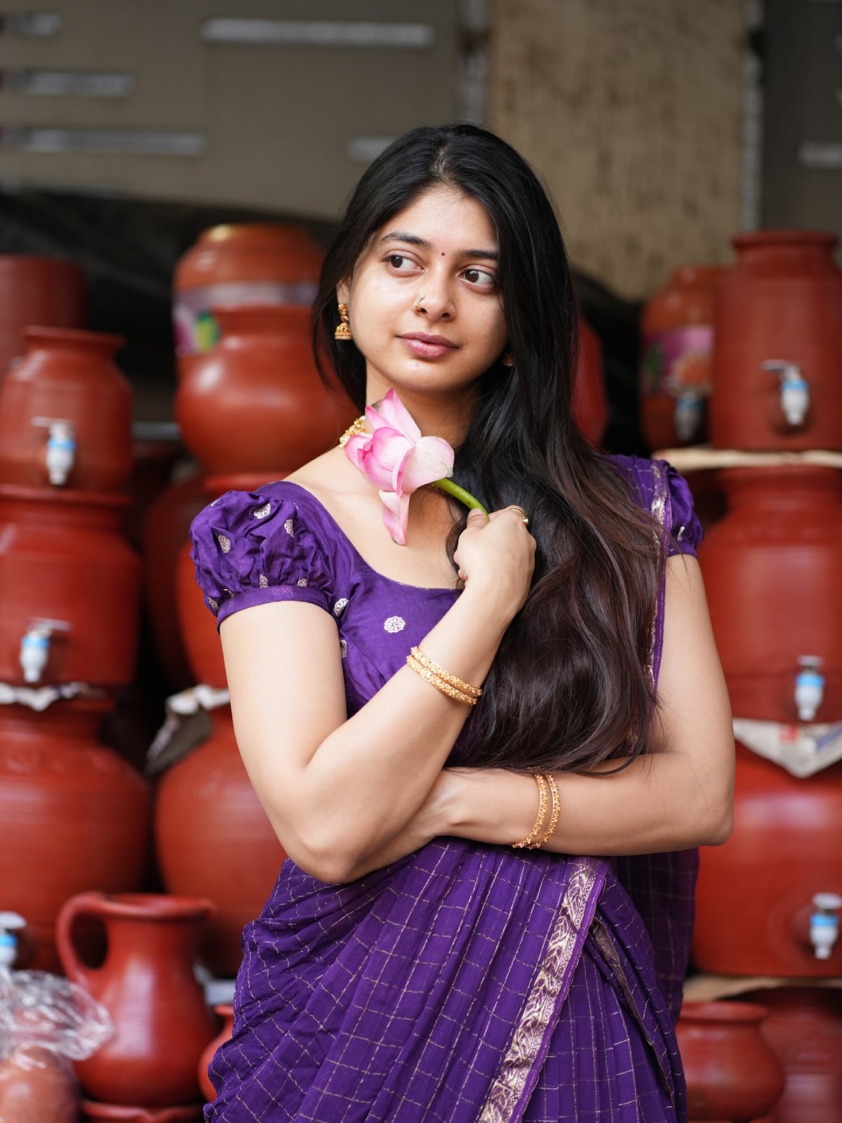 Yashashree’s Radiant Charm: From Regal Sarees to Chic Casual Looks!