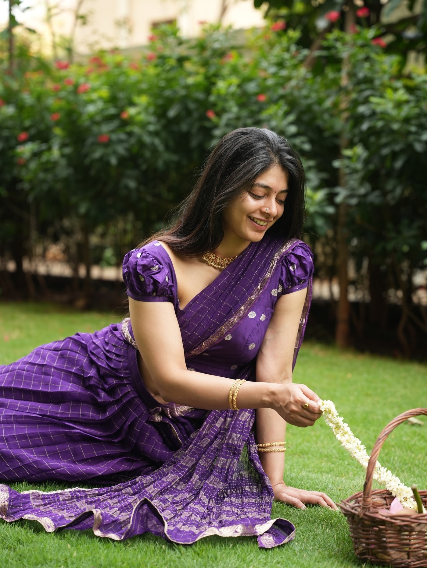 Yashashree’s Radiant Charm: From Regal Sarees to Chic Casual Looks!