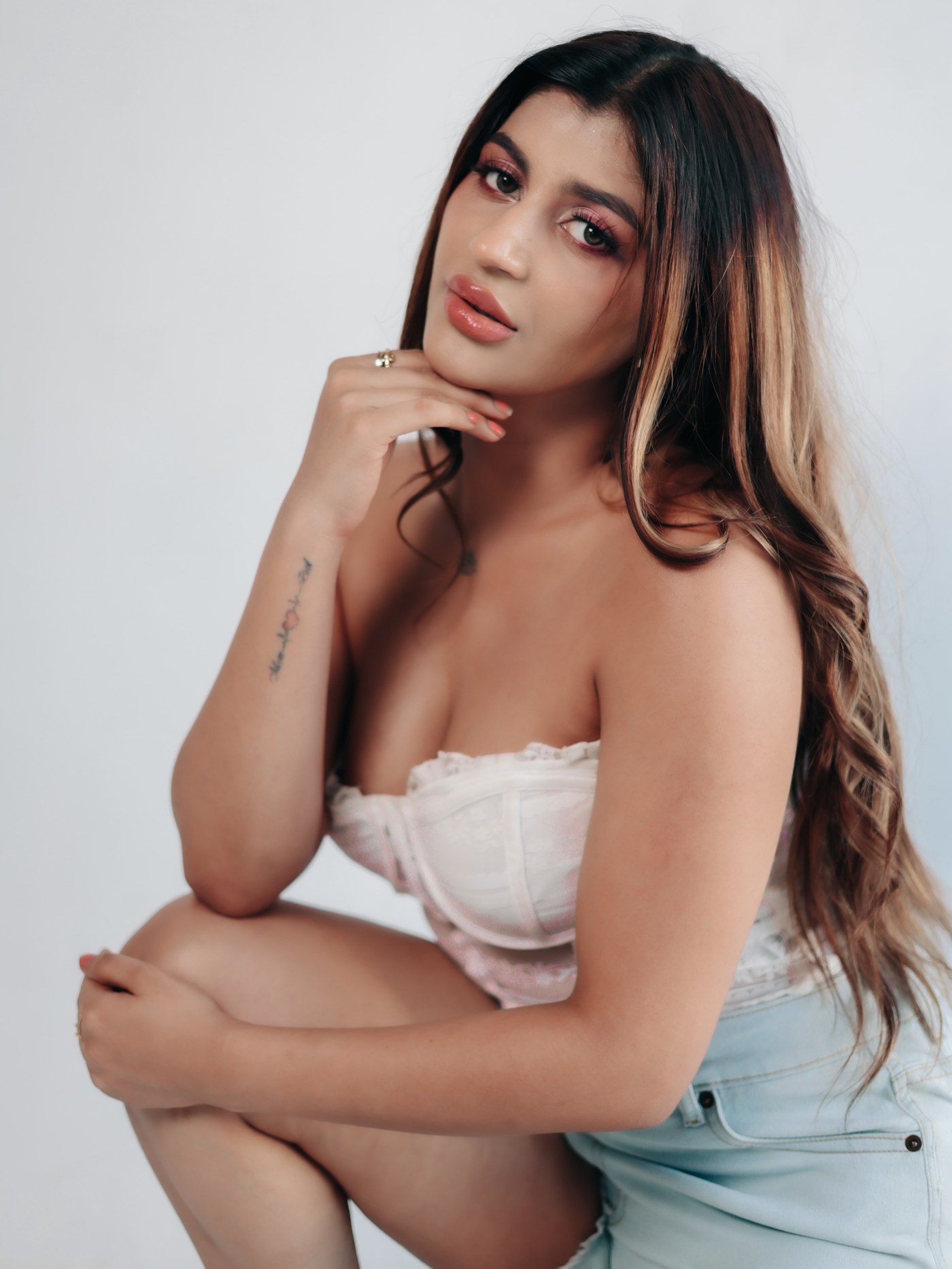Yashika Aannand Breaks the Internet with Bold White Lace Chic!