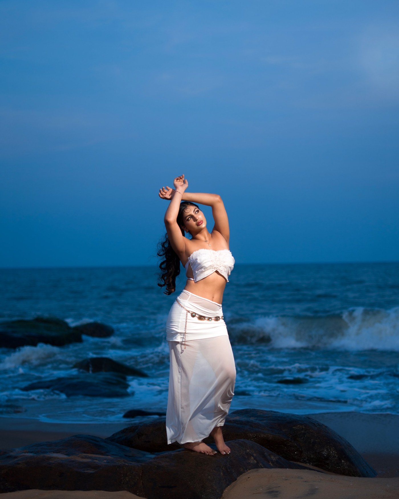 Yashika Aannand's Effortless Glamour: Beach Chic Meets Red Carpet Elegance