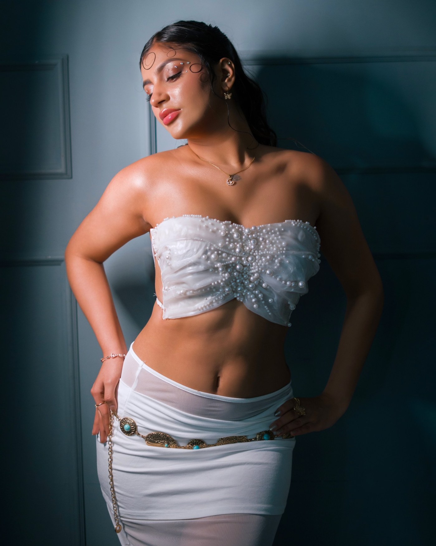 Yashika Aannand's Effortless Glamour: Beach Chic Meets Red Carpet Elegance