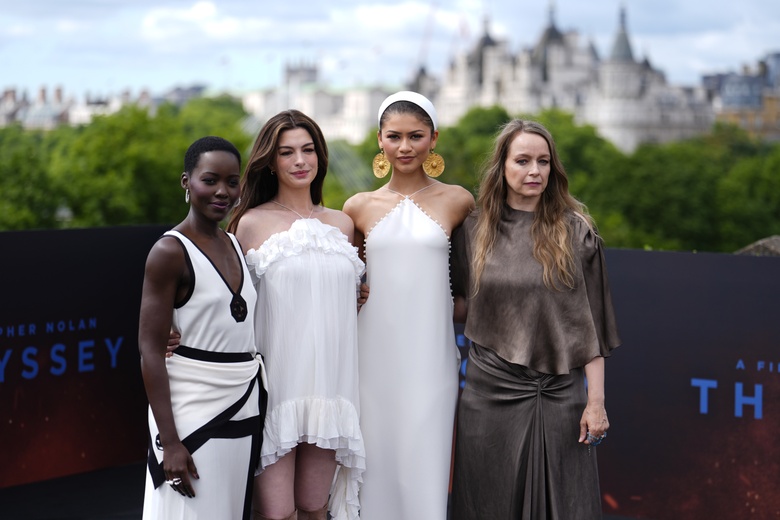 Zendaya is spotted attending the Odyssey Photocall event at London’s IET Building.