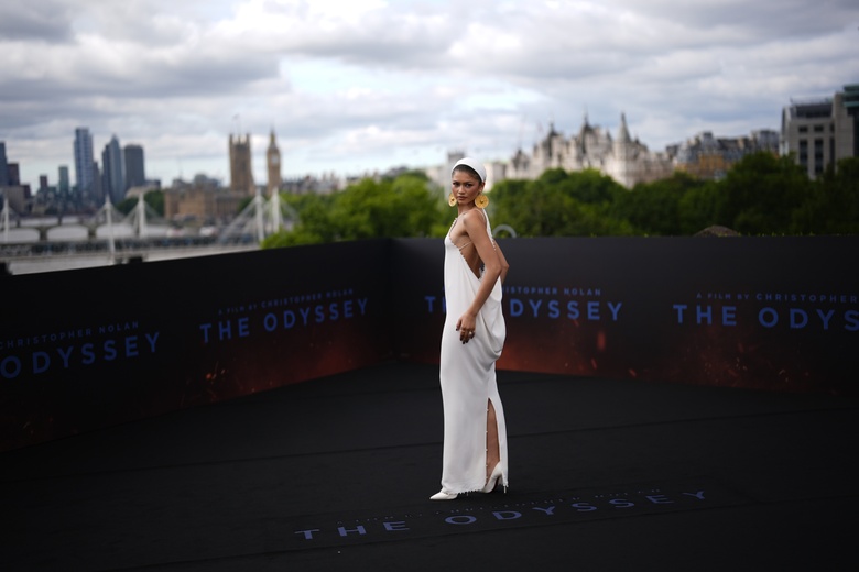 Zendaya Owns the Red Carpet Moment at London's IET Building